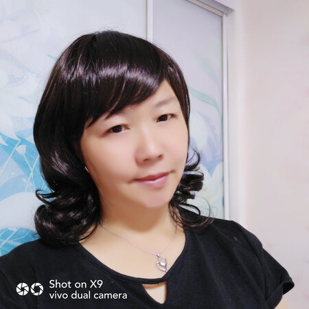 今天收到的，刚戴上时还不熟练。效果很好，很洋气，熟练后效果应该更好。