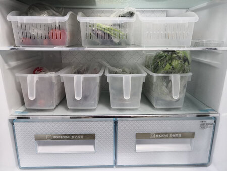 放在冰箱里收纳物品很合适