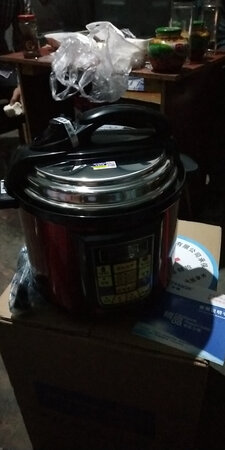 物流很快，东西收到，打开看了看，和想象中的一样，明天早起来做饭用，不用早起了
