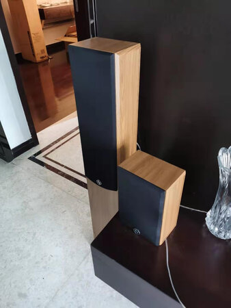 货收到马上安装，试了音质效果滿意，试音在晚上声音没开太大，怕隔离屋投诉，这价位可是价廉物美，未接网络所以未测试电视效果，日后再追加评论。