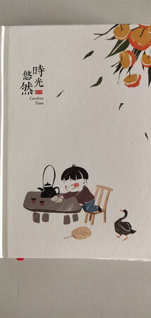 产品质感很好，厚度合适，大小适中，产品封面设计感强，很喜欢，很惊喜的一次购物体验