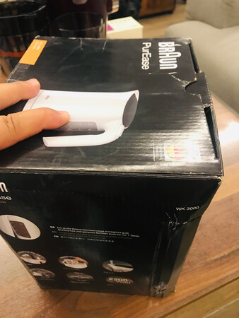 相信博朗的品质 第三次购买他家电水壶 主要是看中适合外出旅行时自己烧水用 关键还烧的挺快 。扣掉两颗星是产品的外包装没有加任何保护就直接发过来了 污损和挤压都很严重 很不满意