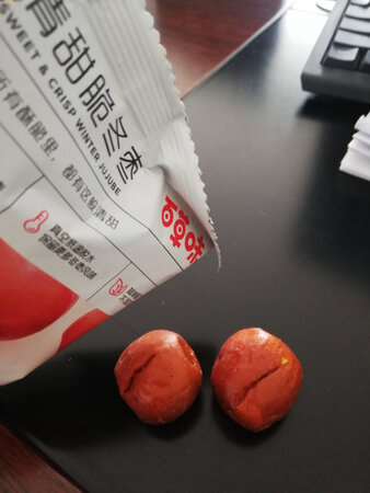 一直吃这百草味的脆枣，好吃