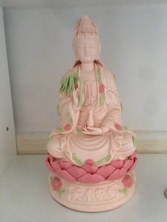 请观音菩萨来家里了，真漂亮