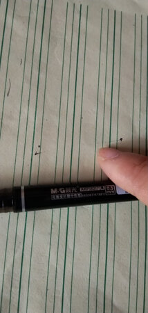 这笔都是些烂笔，买来都写不起。上当了。