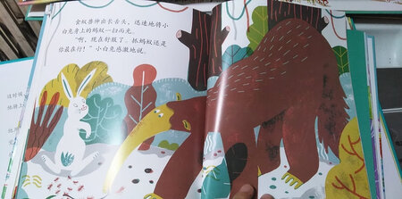 很有想象力的书，色彩丰富。