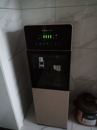 净水器到货很快，外观很漂亮。客服非常耐心的讲解，以前家里都是喝桶装水，现在有了净水器可以放心喝水了，不用担心担心有污垢，烧水壶的速度也很快