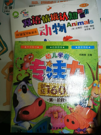 书的内容和幼儿园的内容相符，质感也不错，总之很满意！