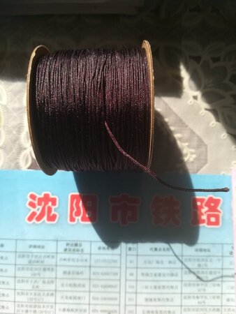 玉坠线?收到，颜色正质量很好，京东物流很快给力，没来得及试用，用好了再来多回购！
