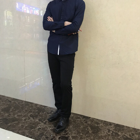 裤子挺满意的很不错，穿着非常的舒服，很有弹性，挺棒的，非常的好