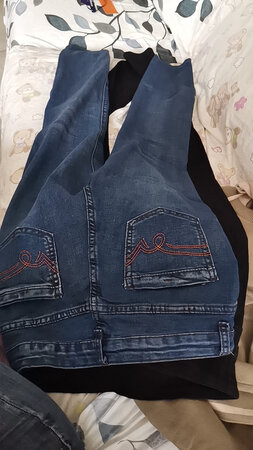 裤子收到了，质量挺好的，比实体店里同等质量的裤子要便宜一些，版型不错