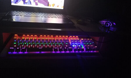 总体感觉不错，但是鼠标滚轮有点卡卡的感觉。打游戏都没啥，但是浏览网页就比较难受了