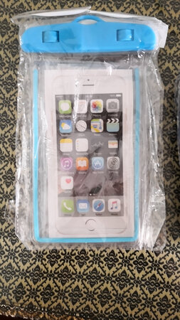 产品收到，蛮好，不怕手机再接触水了。