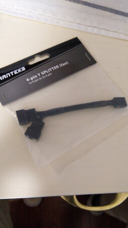 买来用作小机箱u1plus的风扇连接。