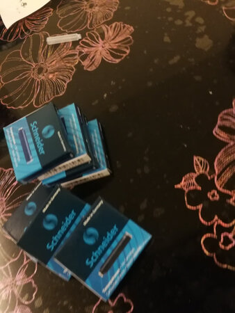 不错不错真不错  真快  这么快就收到  施耐德  孩子非常喜欢  早就吵着要这个品牌嗯钢笔  这次如意了  非常喜欢！