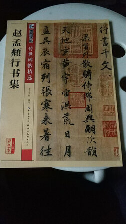 收到这本彩色字帖非常喜欢。行书字例好美好美，一定要多练习，推荐大家购买。
