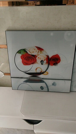 很喜欢这幅餐厅挂画，挂起来也很漂亮，高端上挡次，快递员也很给力第一时间就送到小区了
