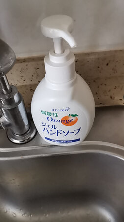 京东快递赞一个，双十一仍保持一如既往的服务！家之物语的老顾客了，一直在买买买！这款洗手液外观小巧，可爱！放在水槽旁，感觉特别好！淡淡的桔子味，很清新，洗手不粘腻，特别清爽的感觉！使用非常方便。总之很喜欢！