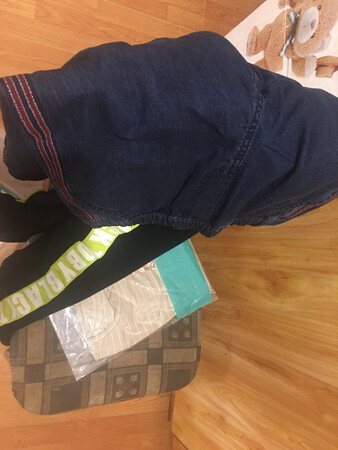 客服介绍的尺码非常合适，穿上舒服，颜色很好没色差，就是我穿上怎么快8分裤了。。哈哈