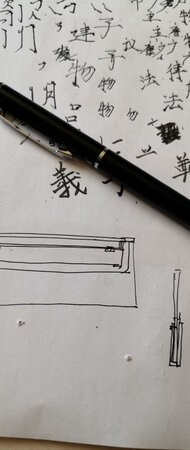 刚收到，很好用，虽然不熟练但是可控性比毛笔好太多！
