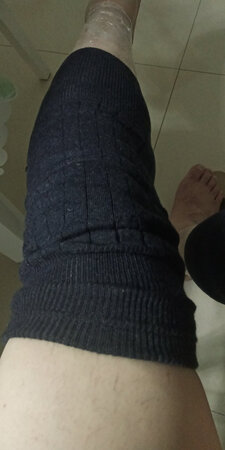 可能是我腿太粗的原因，老是往下滑！