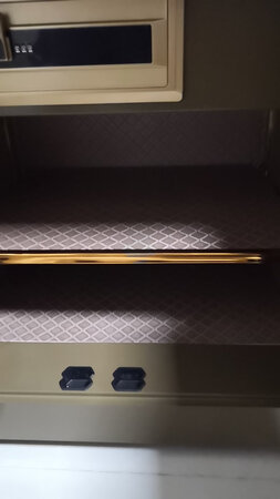 保险柜很大气，很宽敞，能放下好多东西，很喜欢