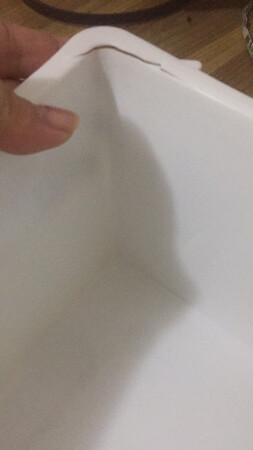 质量差呀，安装好了，才发现裂了。