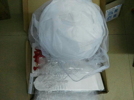 裙撑质量一般，不过款式还行，谢谢商家送的小礼品。结婚用的，只用一次，总体还满意！