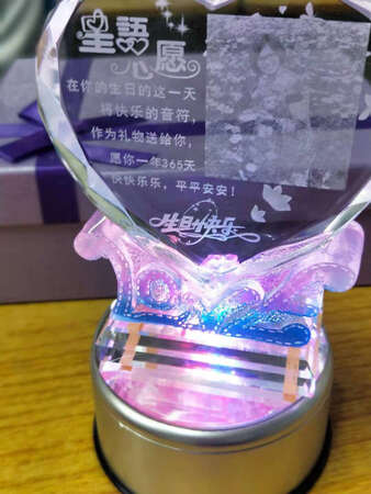 礼物大体还可以，就是效果图做的不好！