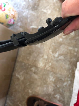 第一次用就坏了什么破腰带扣子不行