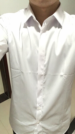 大小合适穿着舒适。双11价格优惠。很少在网上买衣服能一次ok的满意好评。