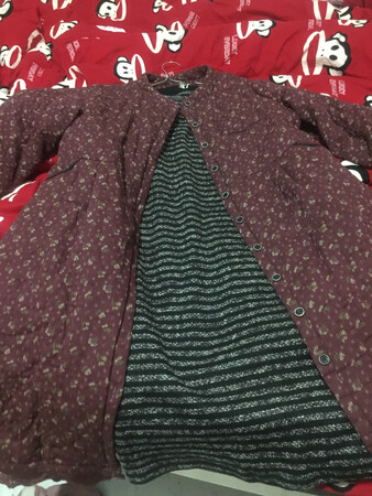 很漂亮很舒服很喜欢很满意的一款棉衣
