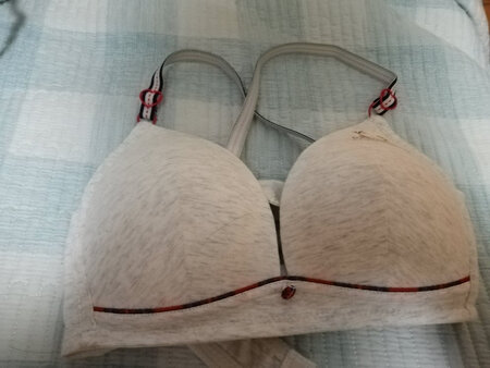 这是给闺女买的，之前买过一次还不错，这次一下买了三件。闺女说还是不带钢圈的比较舒服。版稍微有点小