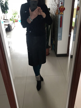 超舒服！第一次买皮裙 感觉好！赞??