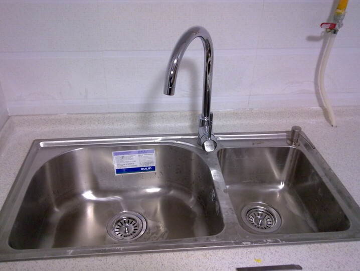 欧琳(OULIN)OLH9813水槽+OL8006L龙头 优质