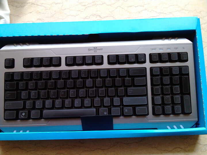 雷蛇(Razer)掠夺者 Marauder 星际争霸II游戏键