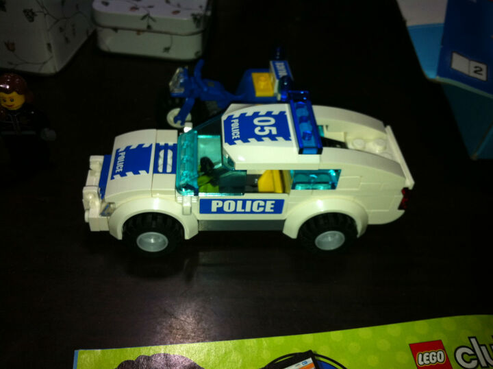 LEGO 乐高城市系列警察大追捕 3648L3648--警察追捕超速汽车