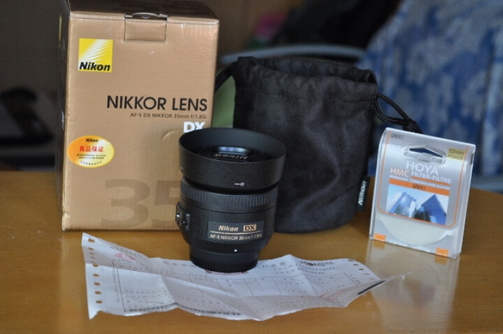 康(Nikon) AF-S DX 35mm f\/1.8G 镜头--3518不