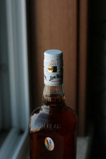 美国 Jim Beam白占边波本威士忌750ml--白占边