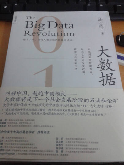 大数据:正在到来的数据革命--罗辑思维推荐的书籍