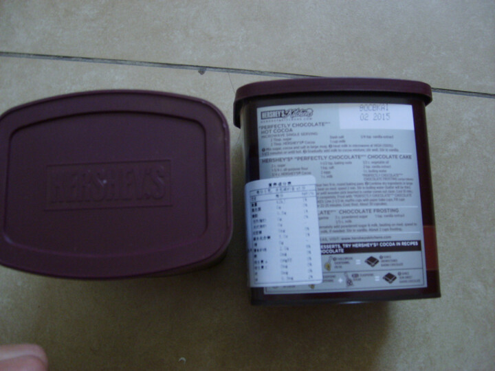 美国进口 好时可可粉226g*2罐--好喝的可可,都