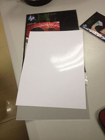 相纸--A4相纸和A6相纸的大小对比,请参考