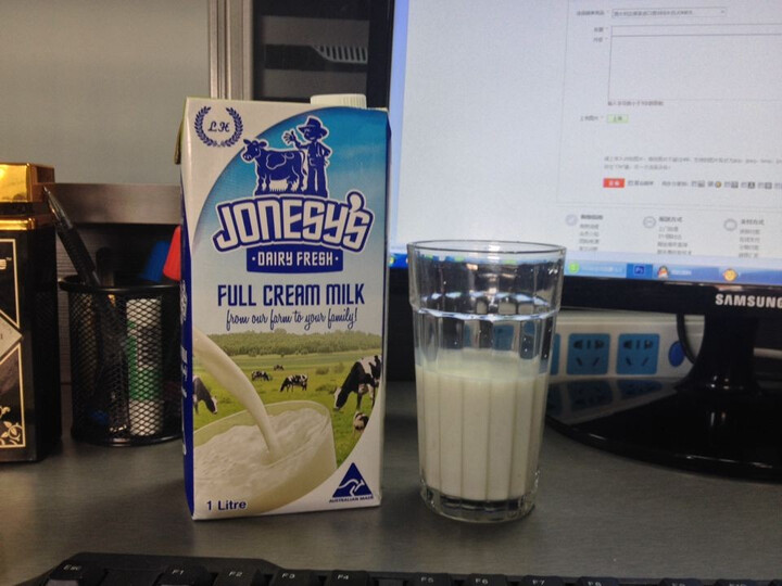 澳大利亚原装进口澳洲纯牛奶JONESY'S乔尼牧