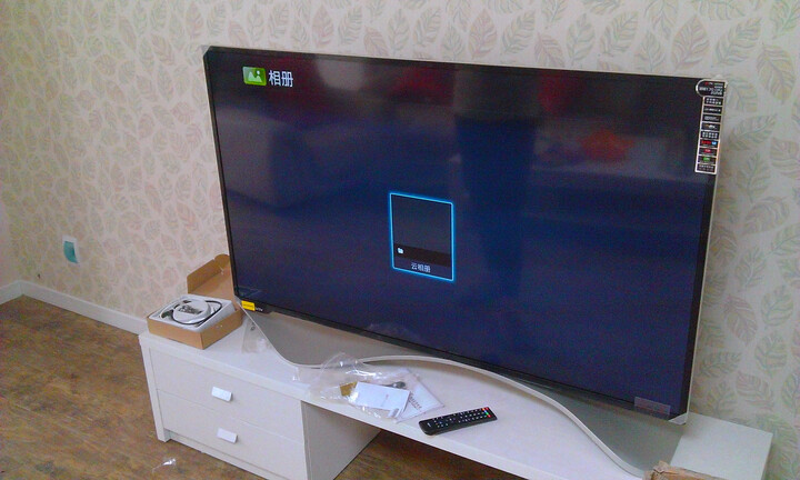 乐视TVX60:京东送货就是快,头一天下单,第二