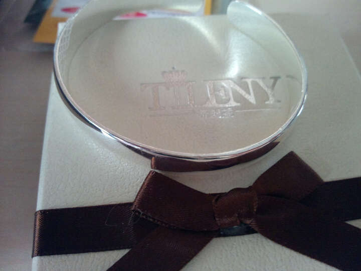 【蒂朗妮】千足银手镯 百搭女王 光面 纯银镯子