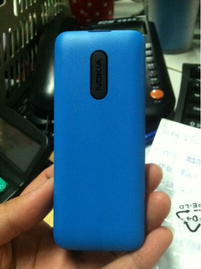 诺基亚(NOKIA)1050 GSM手机(蓝色)--物流快,手
