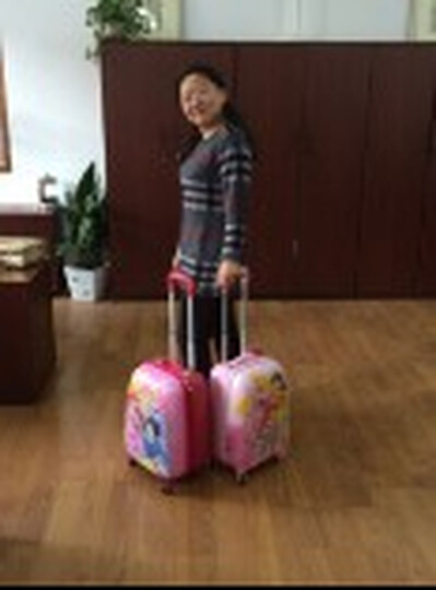 Vosloo沃斯鲁儿童Hello Kitty拉杆箱时尚流行万