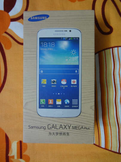 三星 Galaxy Mega I9152P 3G手机 (星空黑)WC