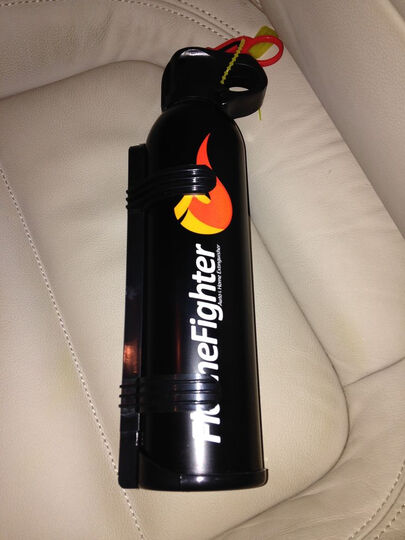 FlameFighter(火焰战士) 黑色 家车两用灭火器