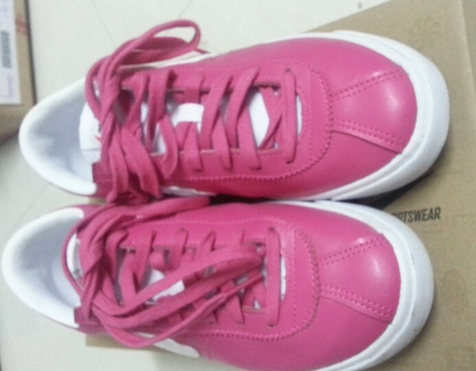 NIKE生活防滑耐磨减震炫色女鞋板鞋运动鞋55